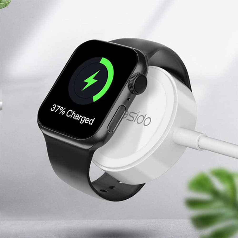 Yesido - Data kabel (CA-70) - 2u1 USB to Lightning Apple Watch 2.4A 120cm - bijeli