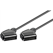 ZED electronic Scart kabel, 21 pinski, oklopljen, 1.5 met, bulk - BK-VCS/1.5