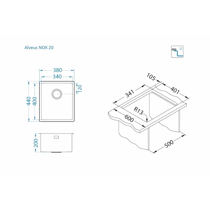 ALVEUS SUDOPER NOX 20