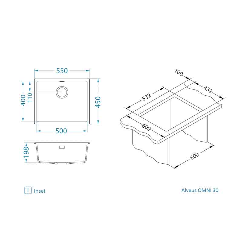 ALVEUS SUDOPER OMNI 30 Concrete G81