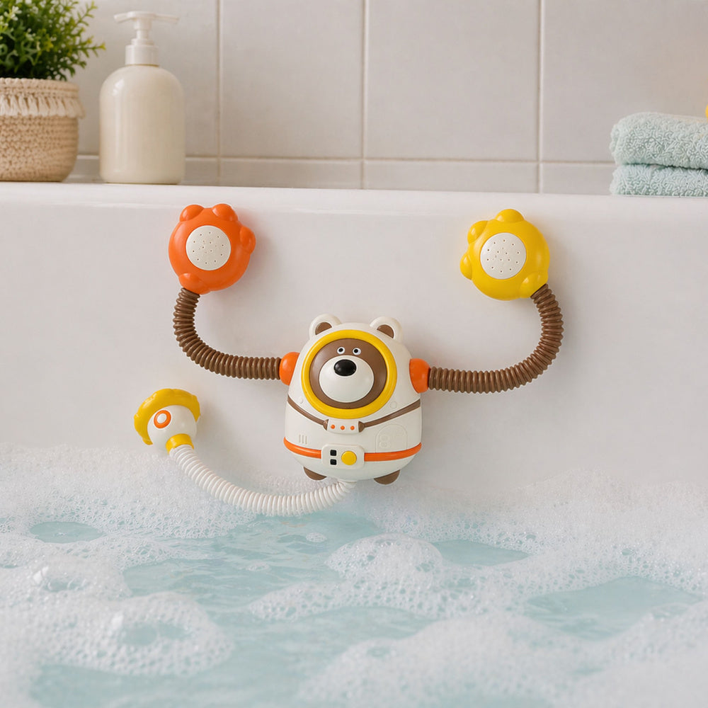 Vodena igračka Cosmonaut Teddy Bear - pastelne boje