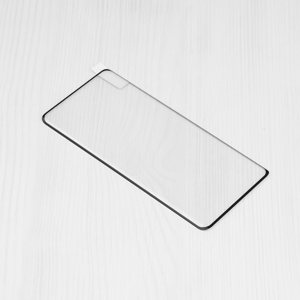 Techsuit – 111D Full Cover / Staklo s punim ljepilom / 3D zakrivljeno staklo za Huawei Pura 70 Pro – crno