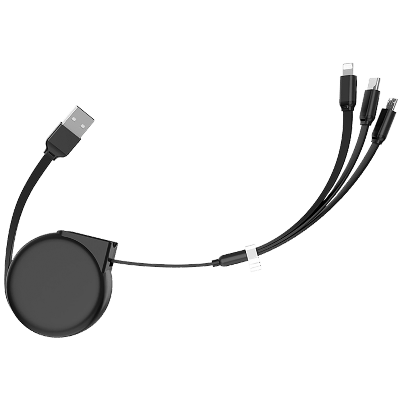hoco. USB kabel za punjenje, 3in1, na izvlačenje, 1 met., 2 A - U50