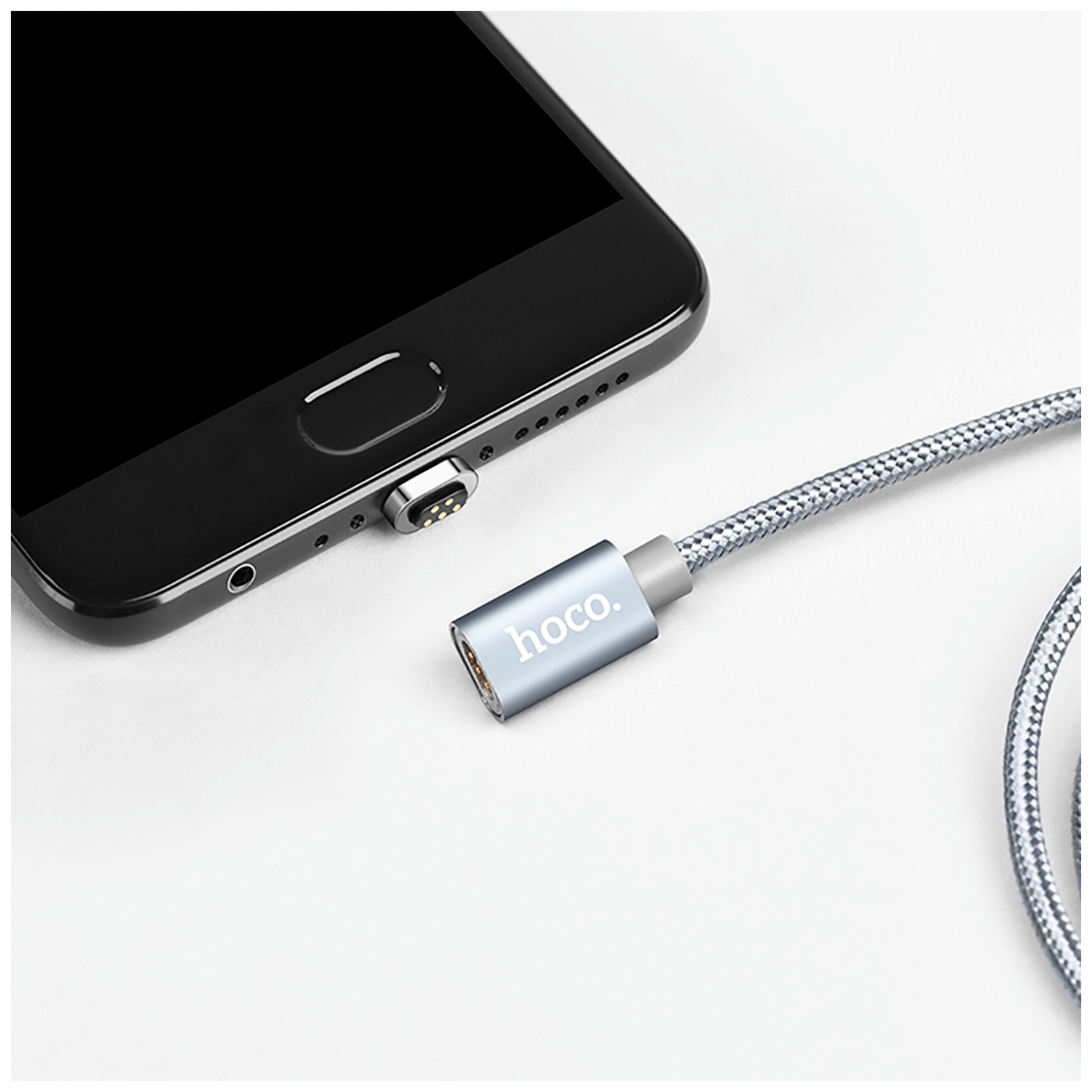 hoco. USB kabel za smartphone, metal magnetic, micro USB, 2.0 A - U40A Magnetic microUSB