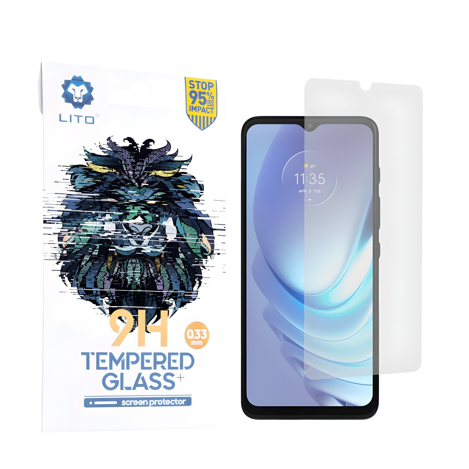 Lito - 2,5D kaljeno staklo - Motorola Moto G50 - Prozirna KP27129