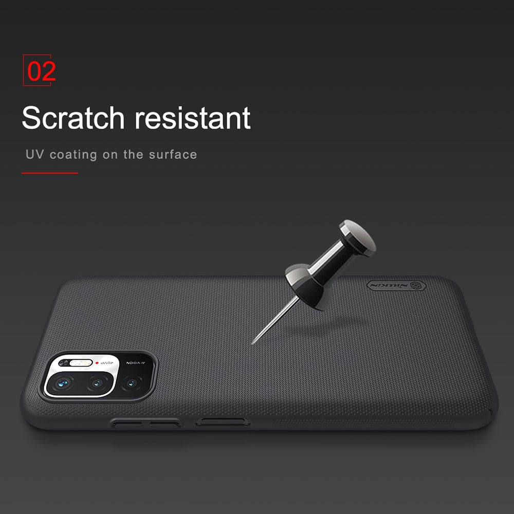 Nillkin - Super Frosted Shield - Xiaomi Redmi Note 10 5G / Poco M3 Pro 5G - crna