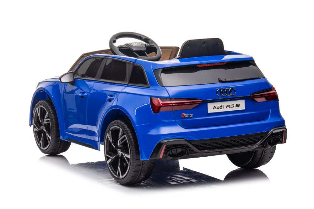 Licencirani auto na akumulator Audi RS6 - plavi
