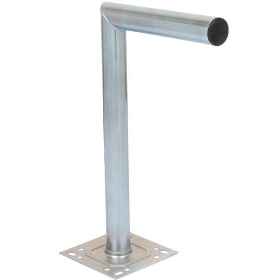 Falcom Nosač zidni 45cm, pocinčani, oblik L, proširene rupe - NL45