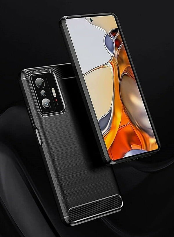 CARBON maska za XIAOMI 11T / 11T PRO crna