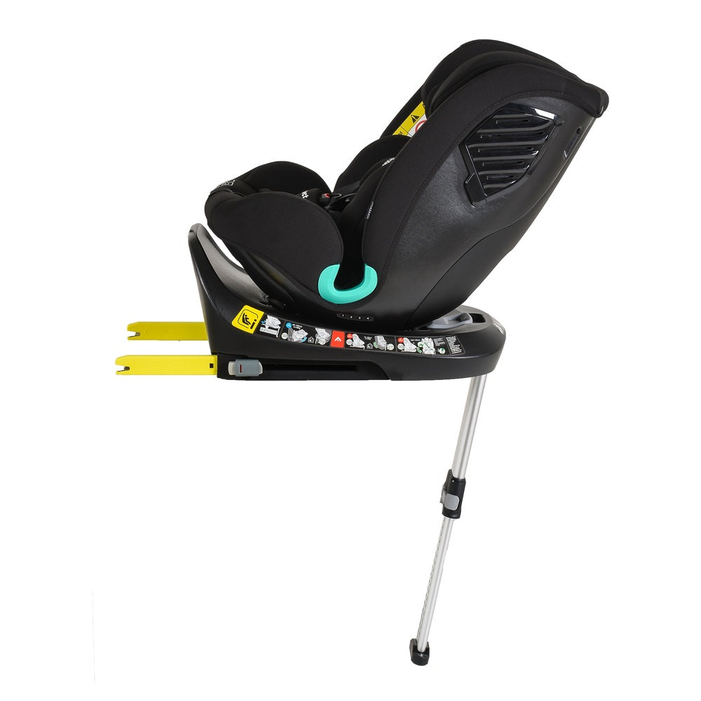 Cangaroo i-Protect autosjedalica i-Size 0-36kg (40-150 cm) 360, Anthracite Black