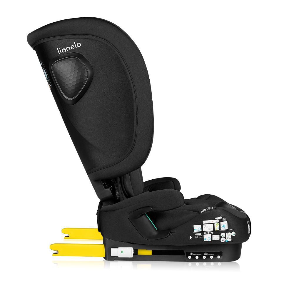 Lionelo autosjedalica Nelly i-Size 9-36 kg (76-150 cm), Black Carbon