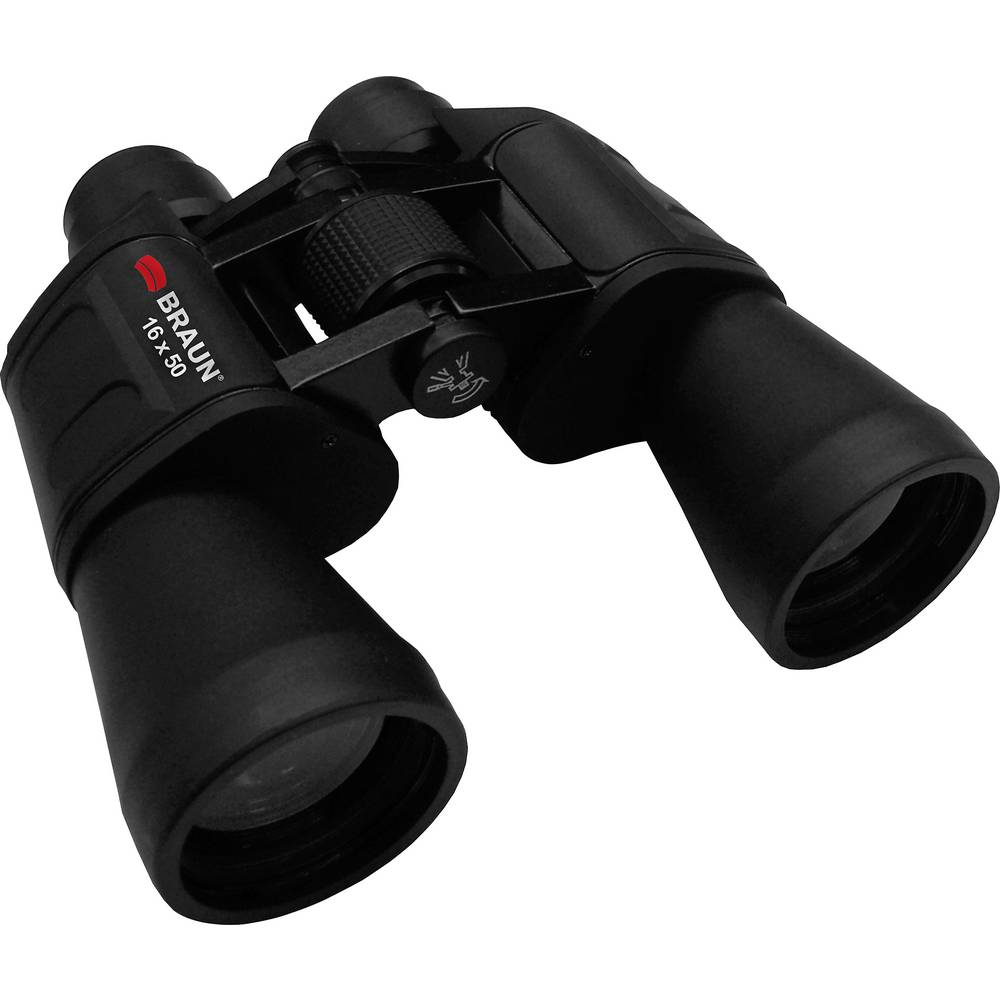 Braun Binocular 16 x 50 dvogled BK-7 Porro Crno