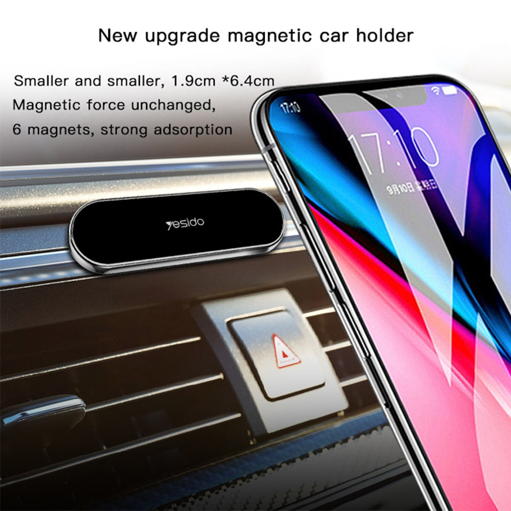 Yesido - auto držač (C83) s magnetskim držačem i višenamjenskim značajkama - crni