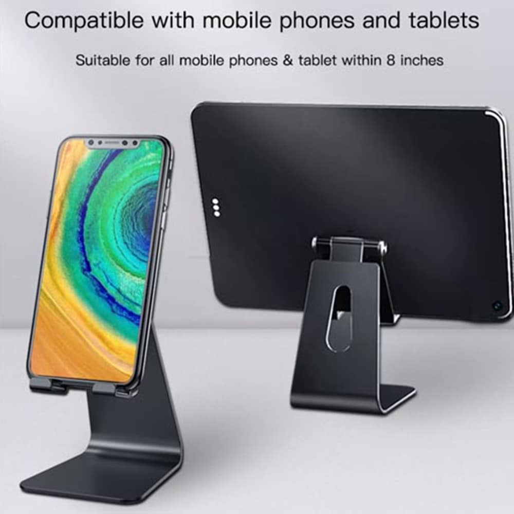 Yesido - Stolni držač (C96) - Mogućnost sklapanja za telefon, tablet - crna