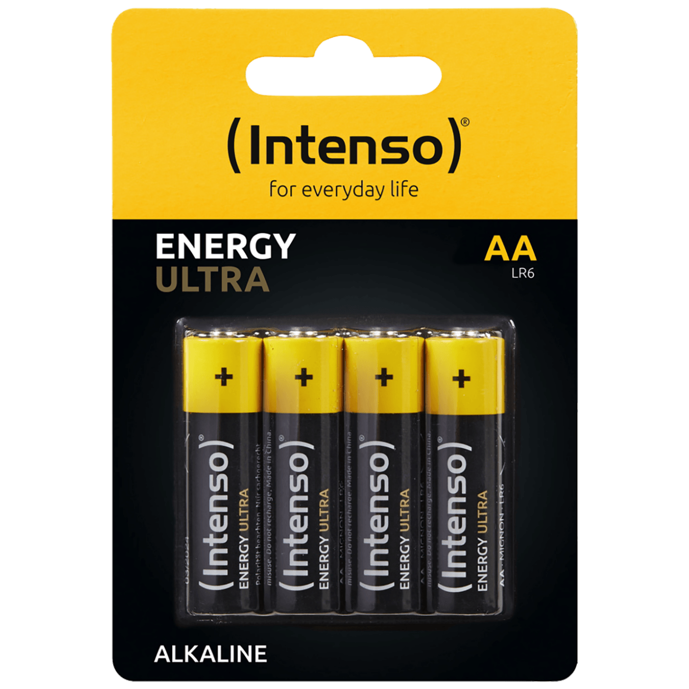 (Intenso) Baterija alkalna, AAA LR03/4, 1,5 V, blister 4 kom