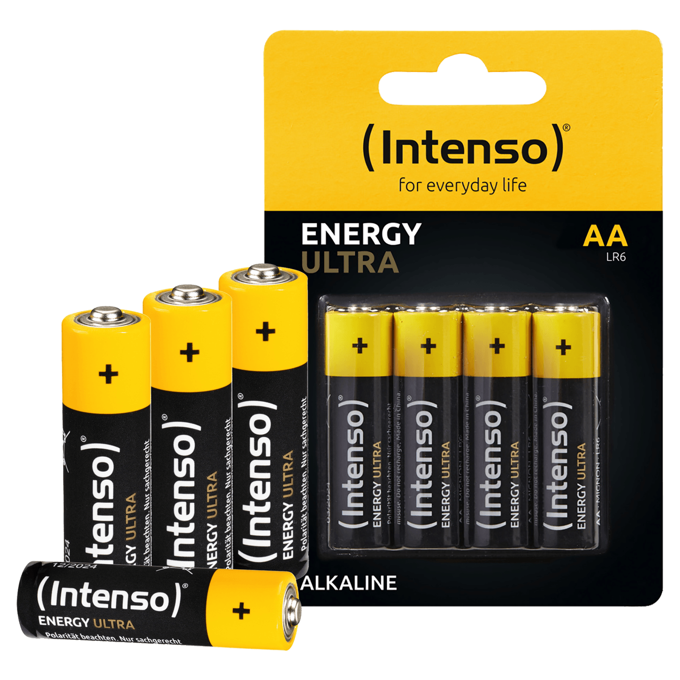 (Intenso) Baterija alkalna, AAA LR03/4, 1,5 V, blister 4 kom