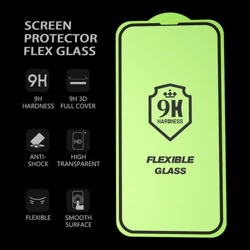 Bestsuit Flexible 5D Full Glue hibridno staklo za Samsung Galaxy A22 5G crno