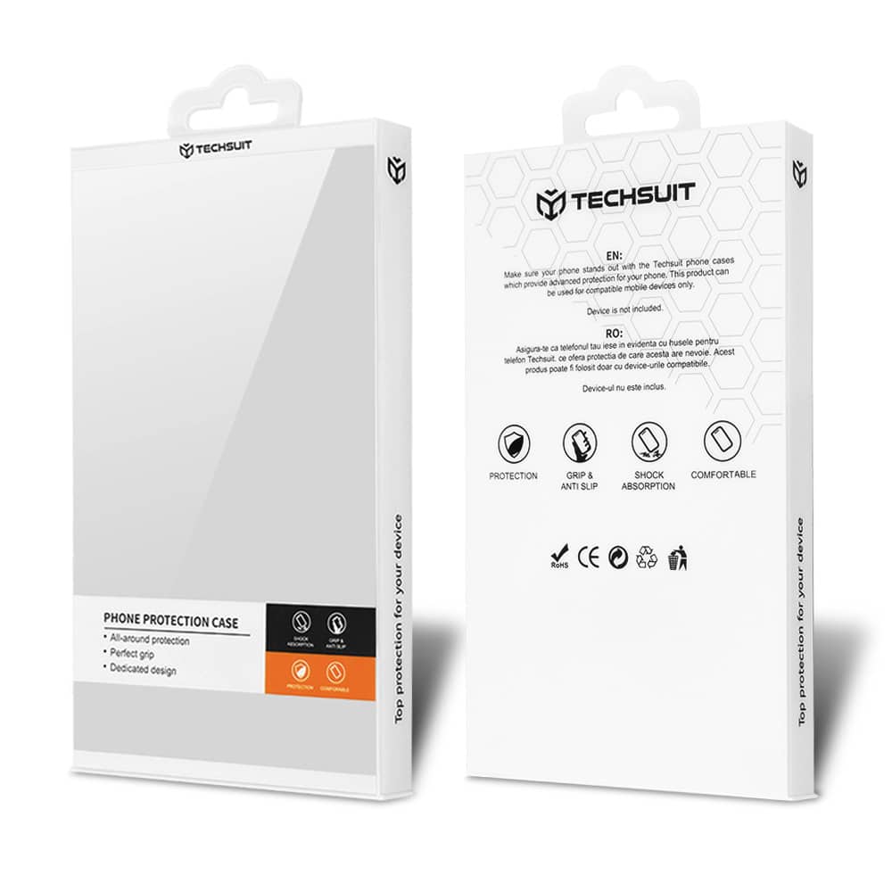 Techsuit - Carbonite FiberShell maska za Samsung Galaxy S9 - crna