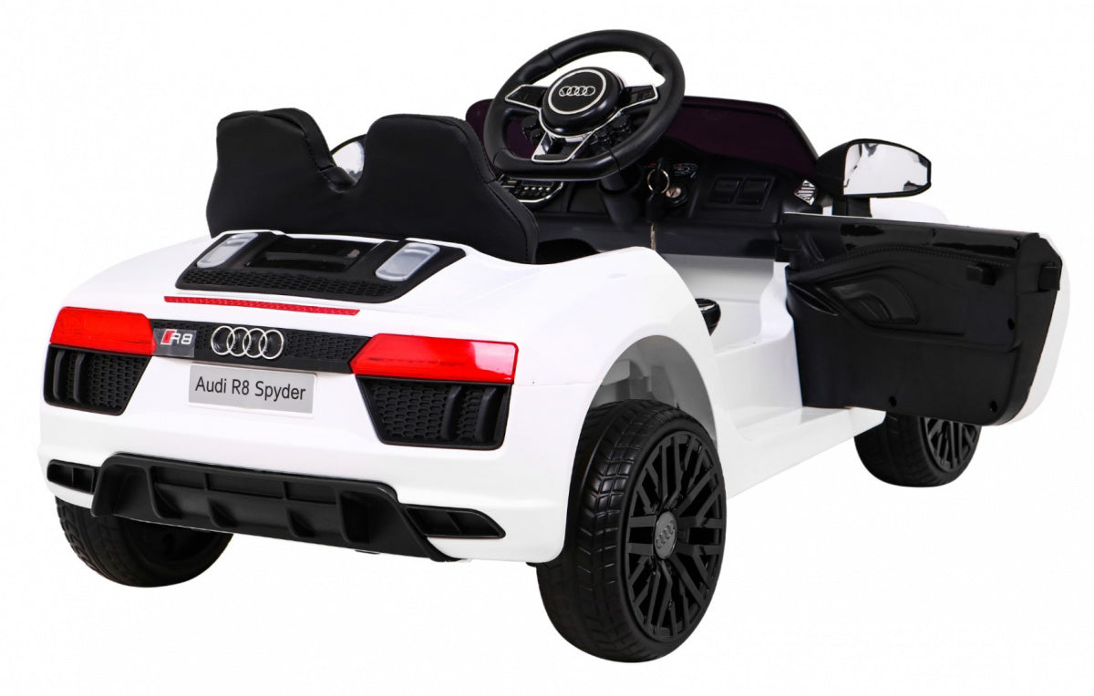 Licencirani auto na akumulator Audi R8 - bijeli