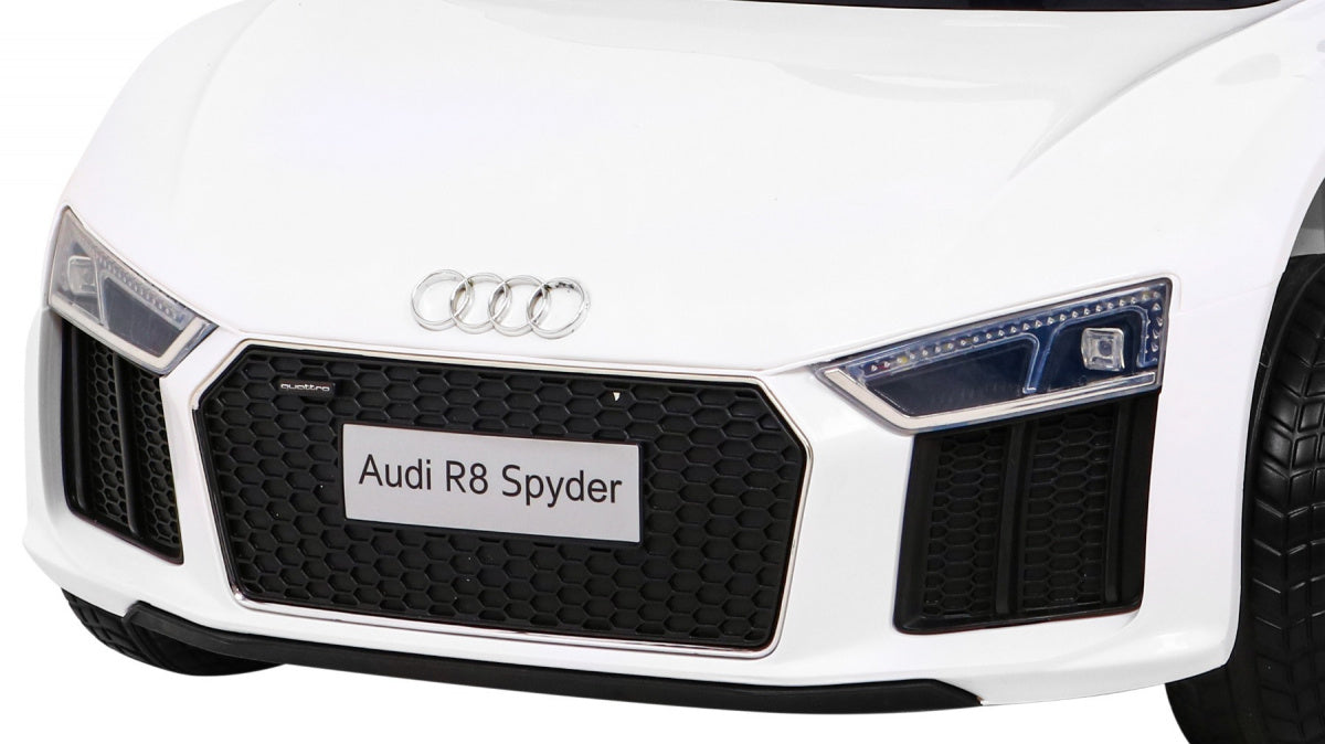 Licencirani auto na akumulator Audi R8 - bijeli