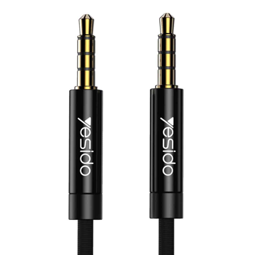 Yesido – audio kabel (YAU16) – priključak 3,5 mm na priključak 3,5 mm, 3 m – crni