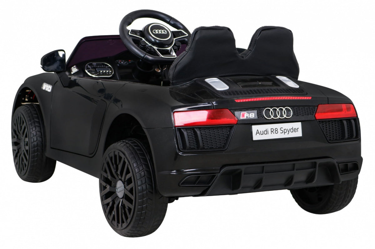 Licencirani auto na akumulator Audi R8 - Crni