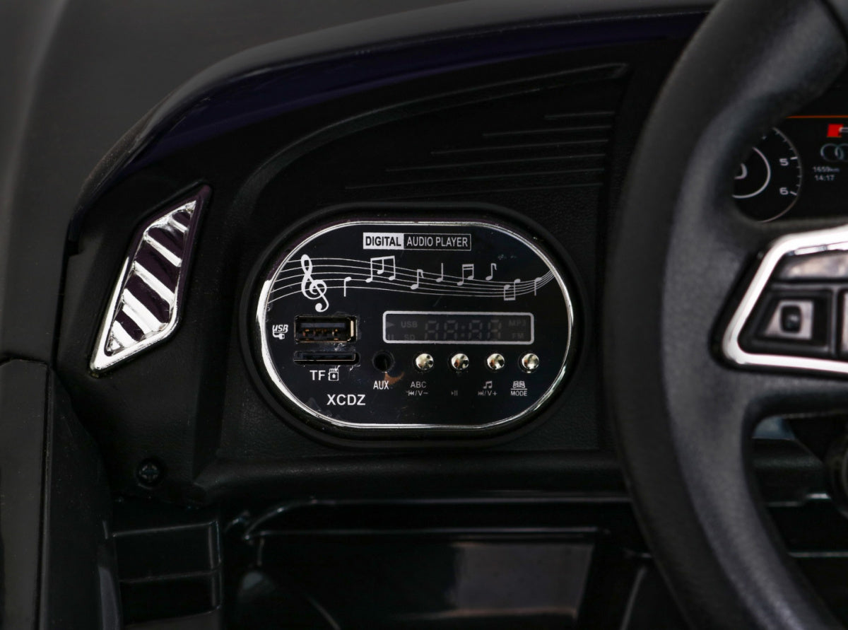 Licencirani auto na akumulator Audi R8 - Crni