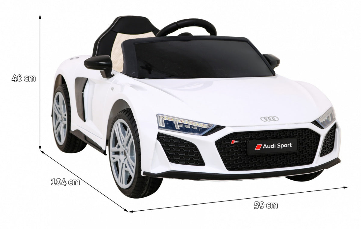 Licencirani auto na akumulator Audi R8 LIFT - bijeli