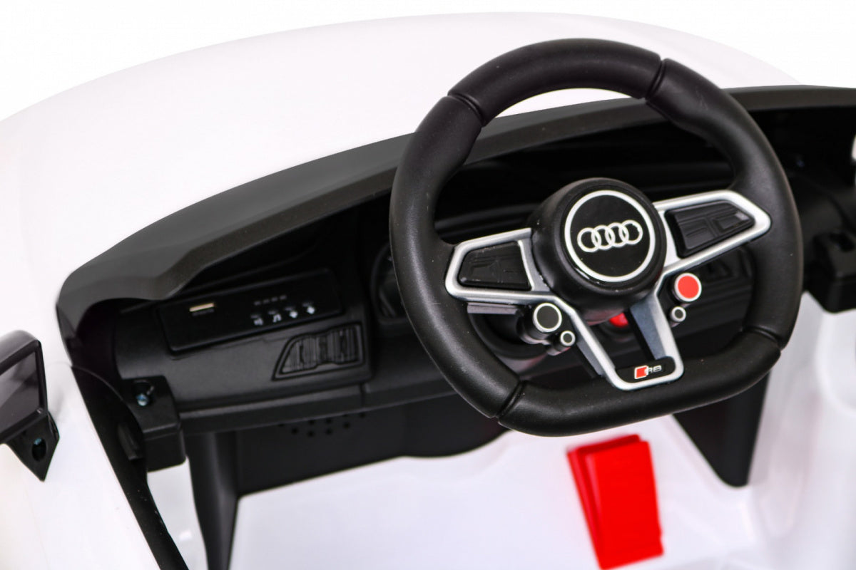 Licencirani auto na akumulator Audi R8 LIFT - bijeli