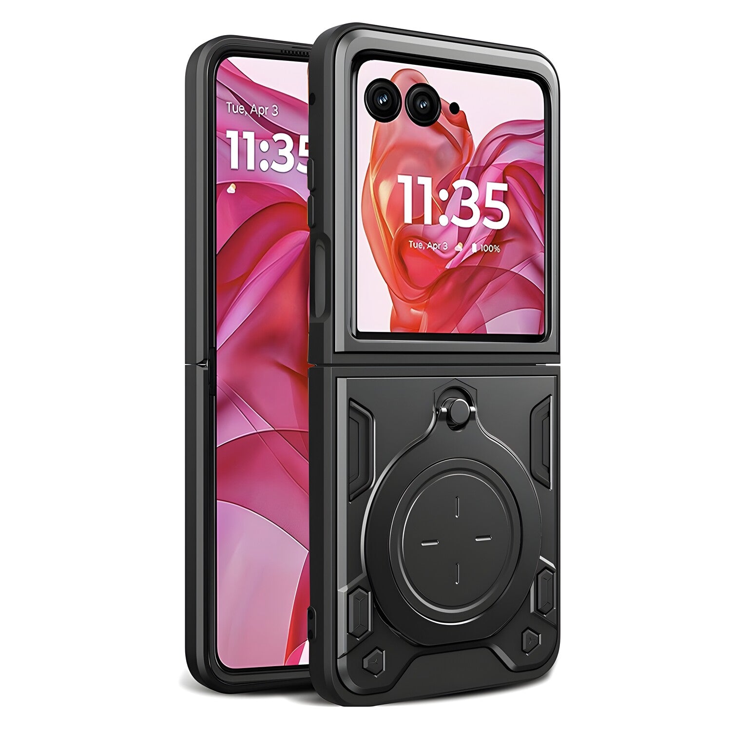Techsuit zaštitna maska CamGuard za Motorola Razr 50 Ultra - Crna KP33189