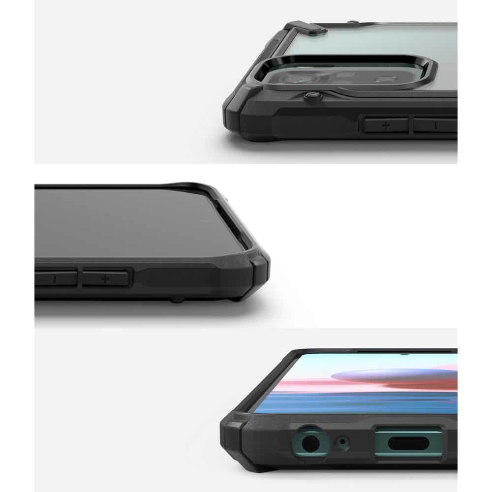 Ringke - Fusion X - Xiaomi Redmi Note 10 4G / Note 10S / Poco M5s - crna