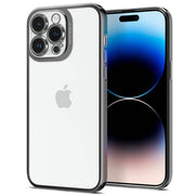 SPIGEN OPTIK CRYSTAL ZA IPHONE 14 PRO MAX CHROME GREY
