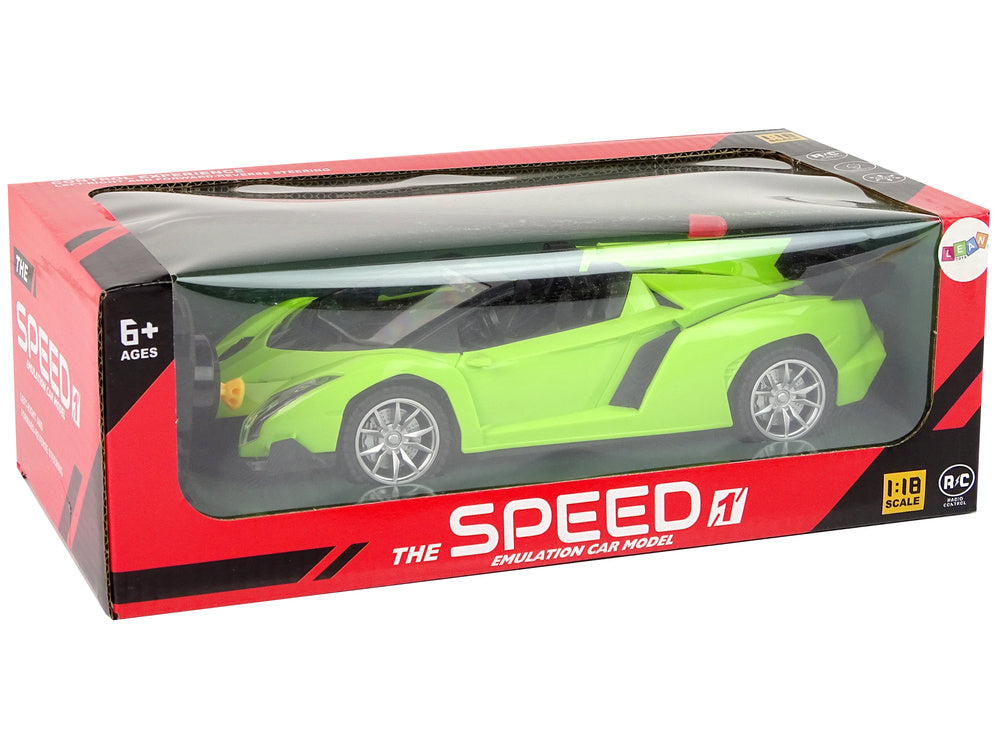 Auto na daljinsko upralljanje Controlled Car R/C 1:18 - zeleni