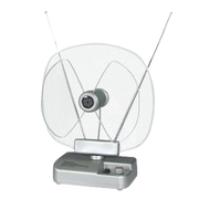 Falcom Antena sobna sa pojačalom, UHF/VHF, srebrna - ANT-204S