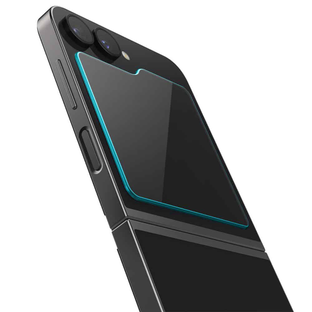 Spigen - Glas.tR EZ-FIT (2 kom) kaljeno staklo AGL07972 za Samsung Galaxy Z Flip6 - prozirno