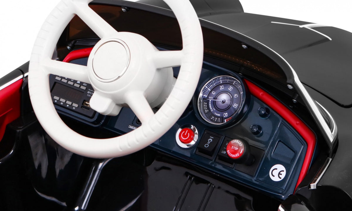 Licencirani auto na akumulator BMW 507 Retro - crni