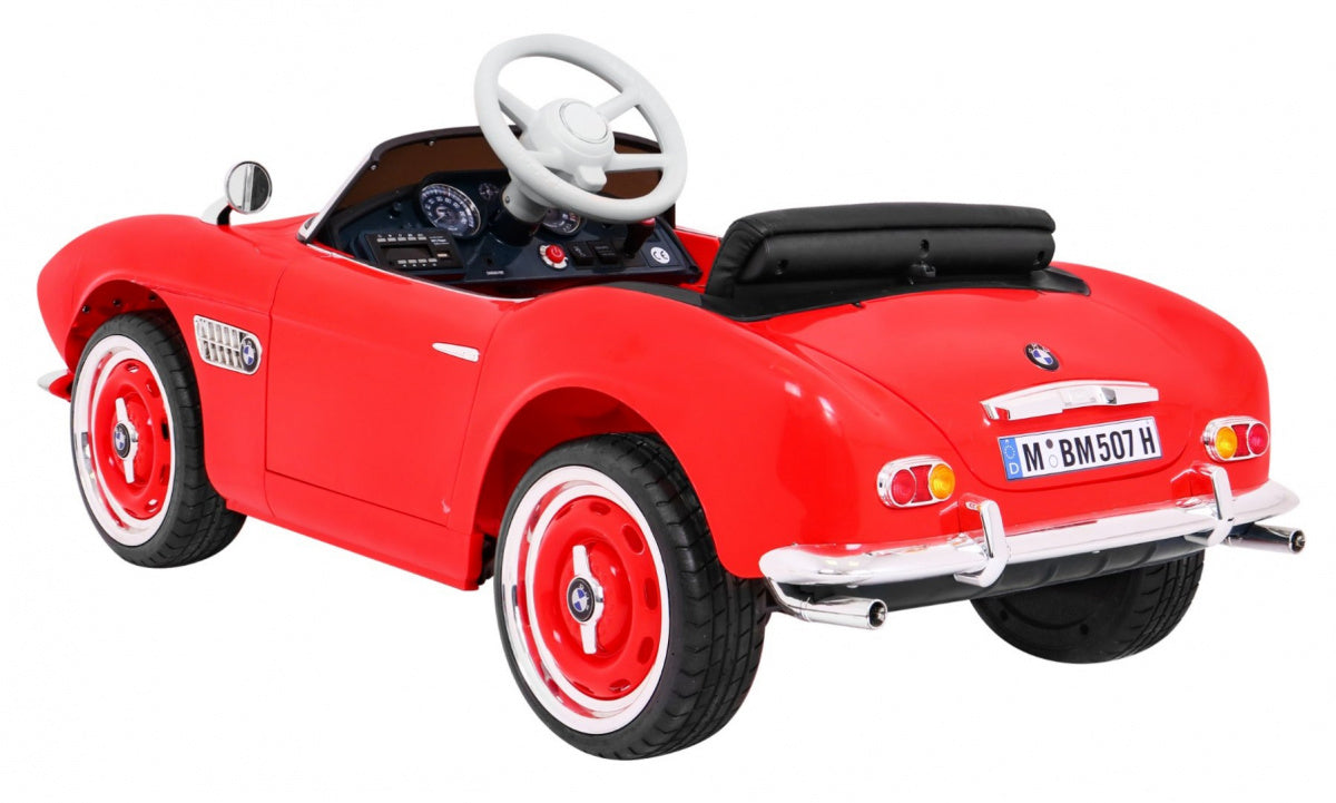 Licencirani auto na akumulator BMW 507 Retro - Crveni