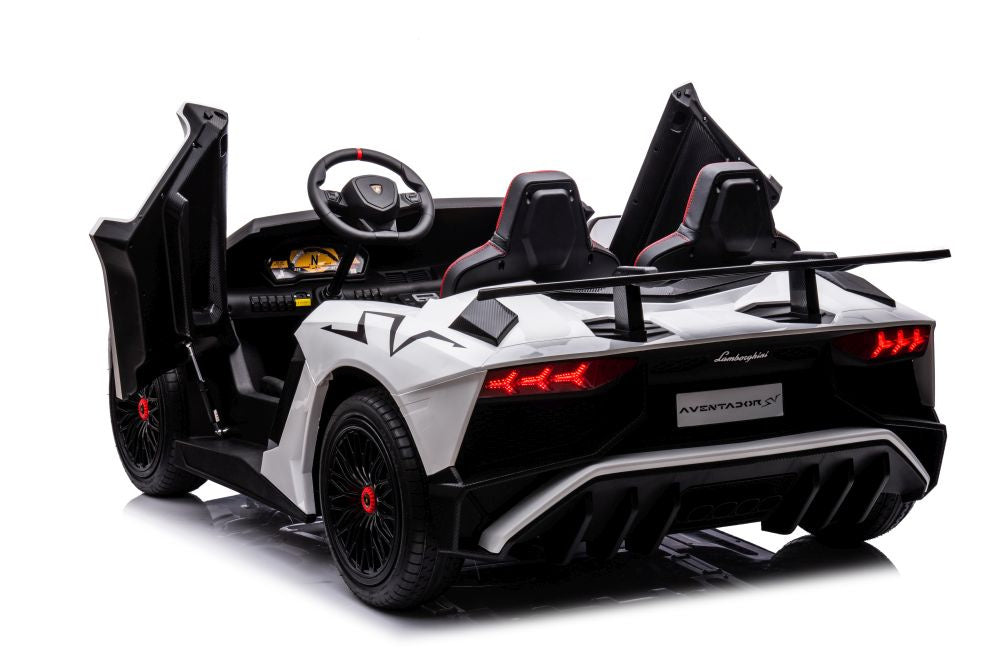 Licencirani auto na akumulator Lamborghini XXL A8803 24V - dvosjed - bijeli