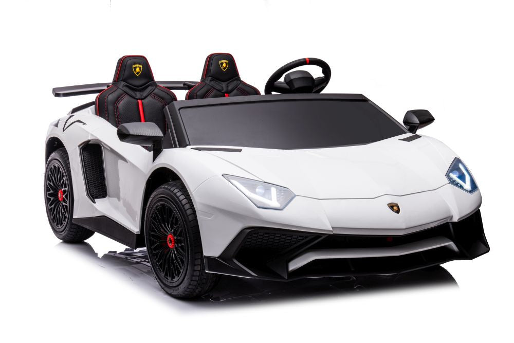 Licencirani auto na akumulator Lamborghini XXL A8803 24V - dvosjed - bijeli