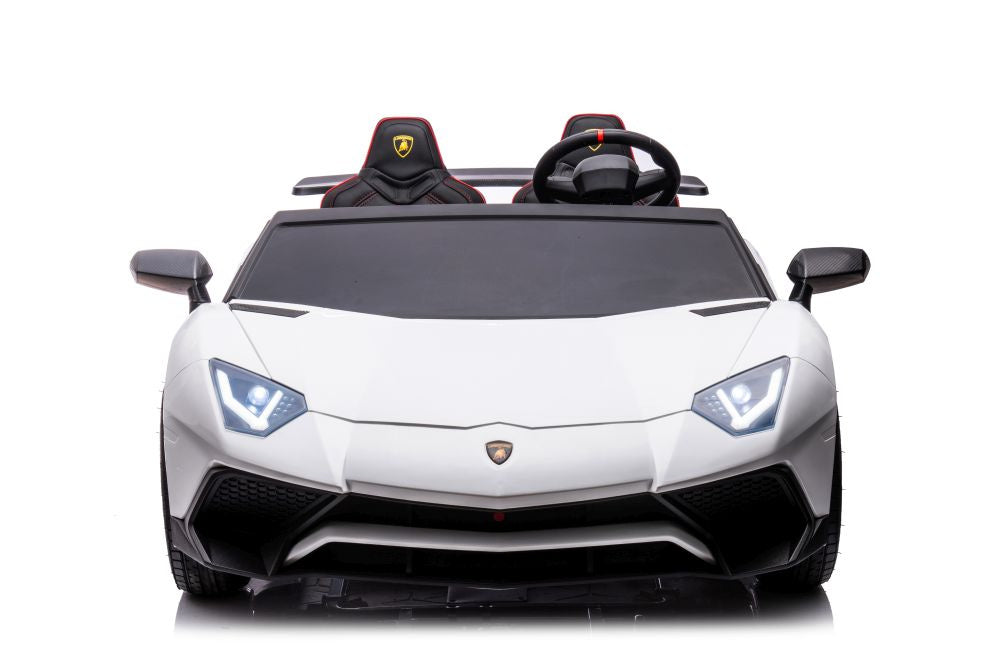 Licencirani auto na akumulator Lamborghini XXL A8803 24V - dvosjed - bijeli