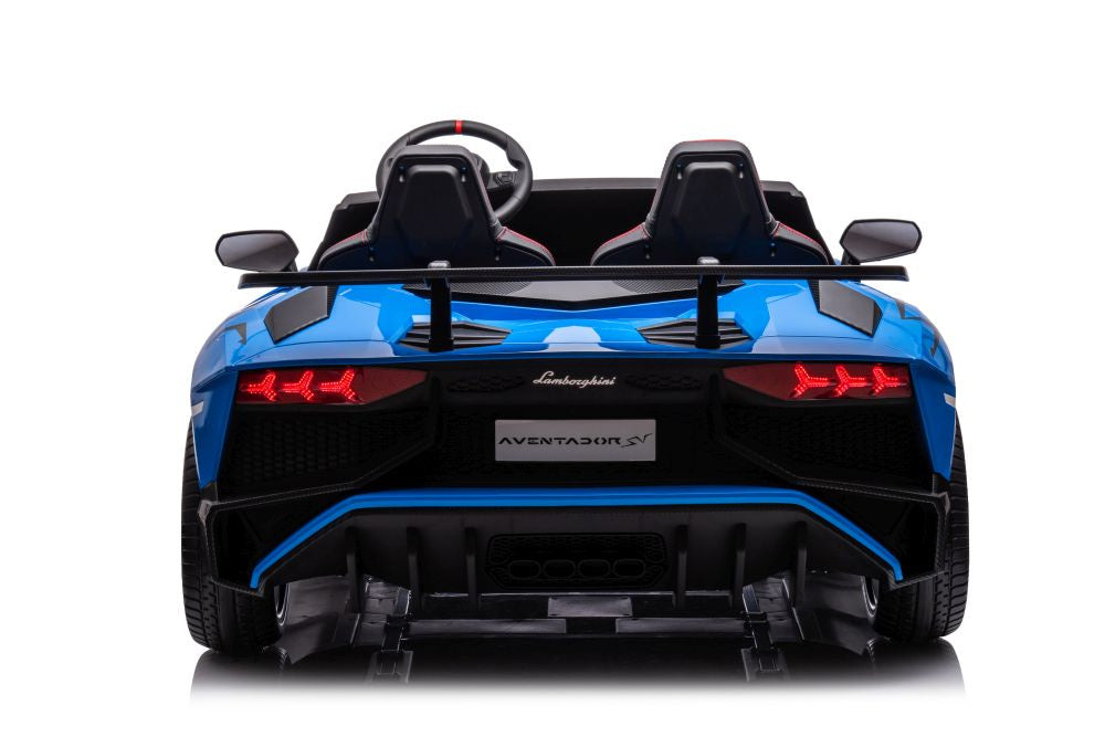 Licencirani auto na akumulator Lamborghini XXL A8803 24V - dvosjed - plavi