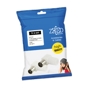 ZED electronic RF utikač + RF utičnica plastična - RF-SET1