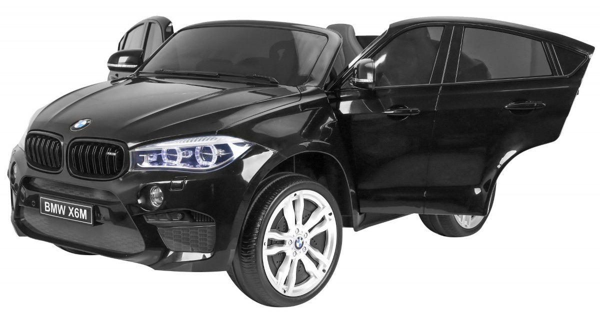 Licencirani auto na akumulator BMW X6 XXL - dvosjed - crni