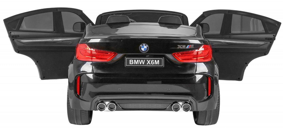 Licencirani auto na akumulator BMW X6 XXL - dvosjed - crni