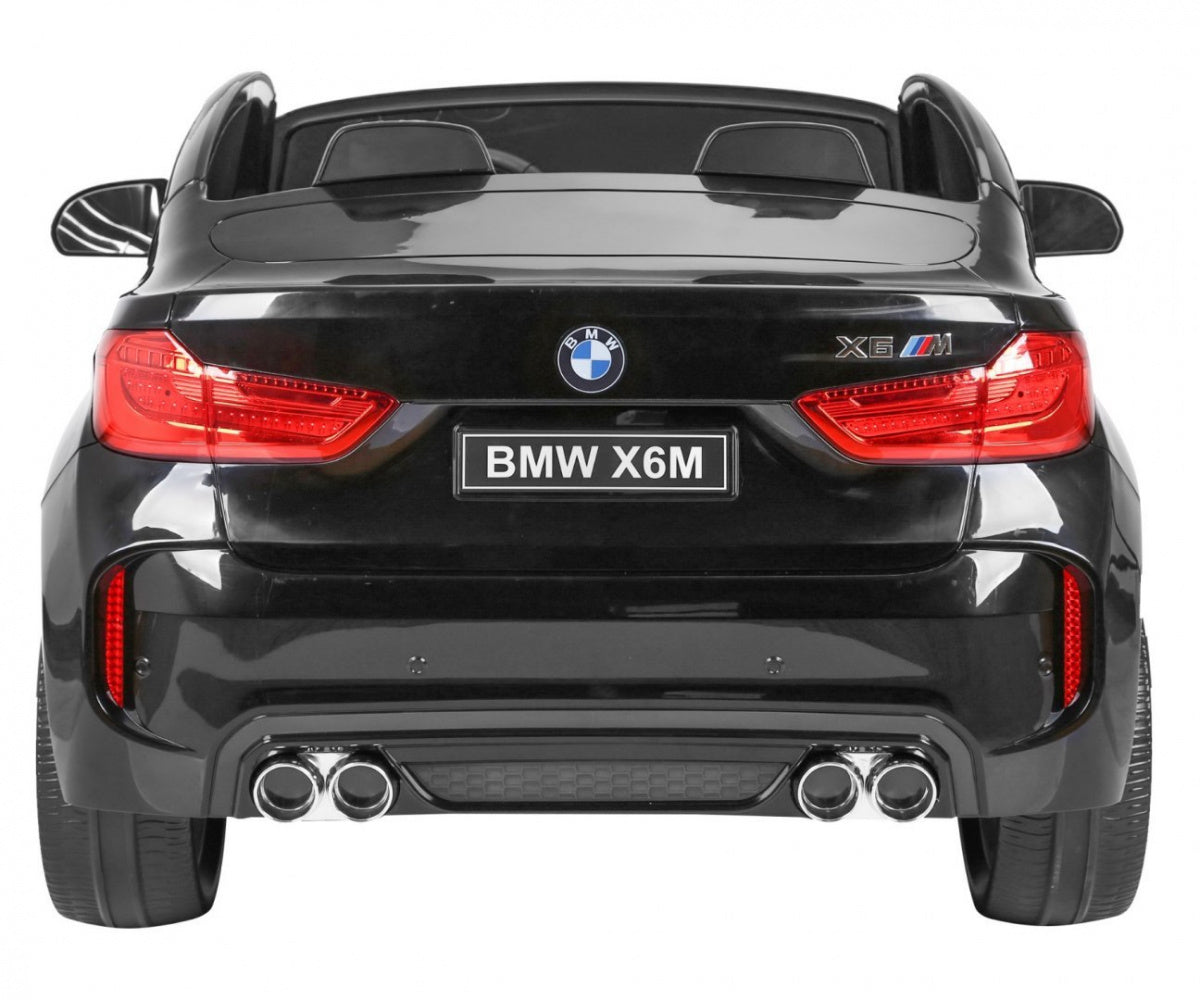 Licencirani auto na akumulator BMW X6 XXL - dvosjed - crni