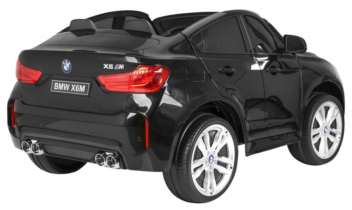 Licencirani auto na akumulator BMW X6 XXL - dvosjed - crni