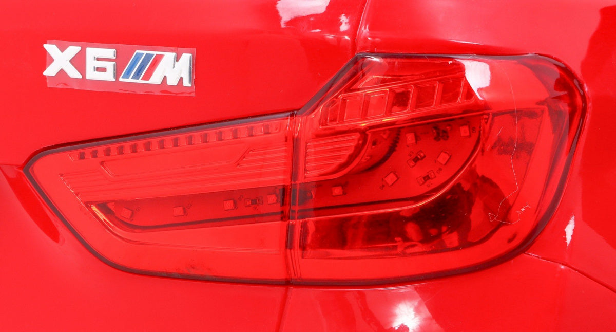 Licencirani auto na akumulator BMW X6M - crveni