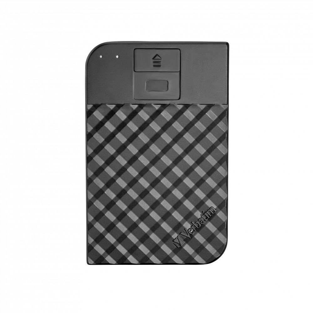 Verbatim Fingerprint Secure vanjski tvrdi disk 1 TB Crno