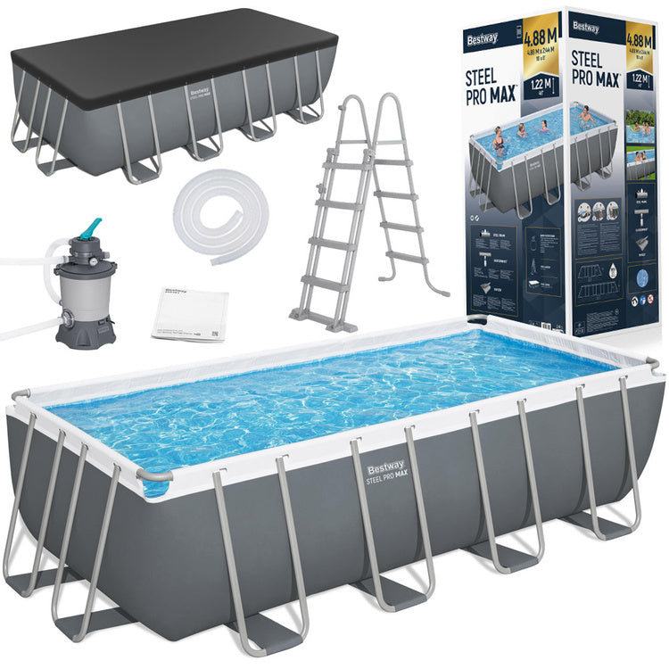 Bestway bazen 488x244x122cm set 9u1