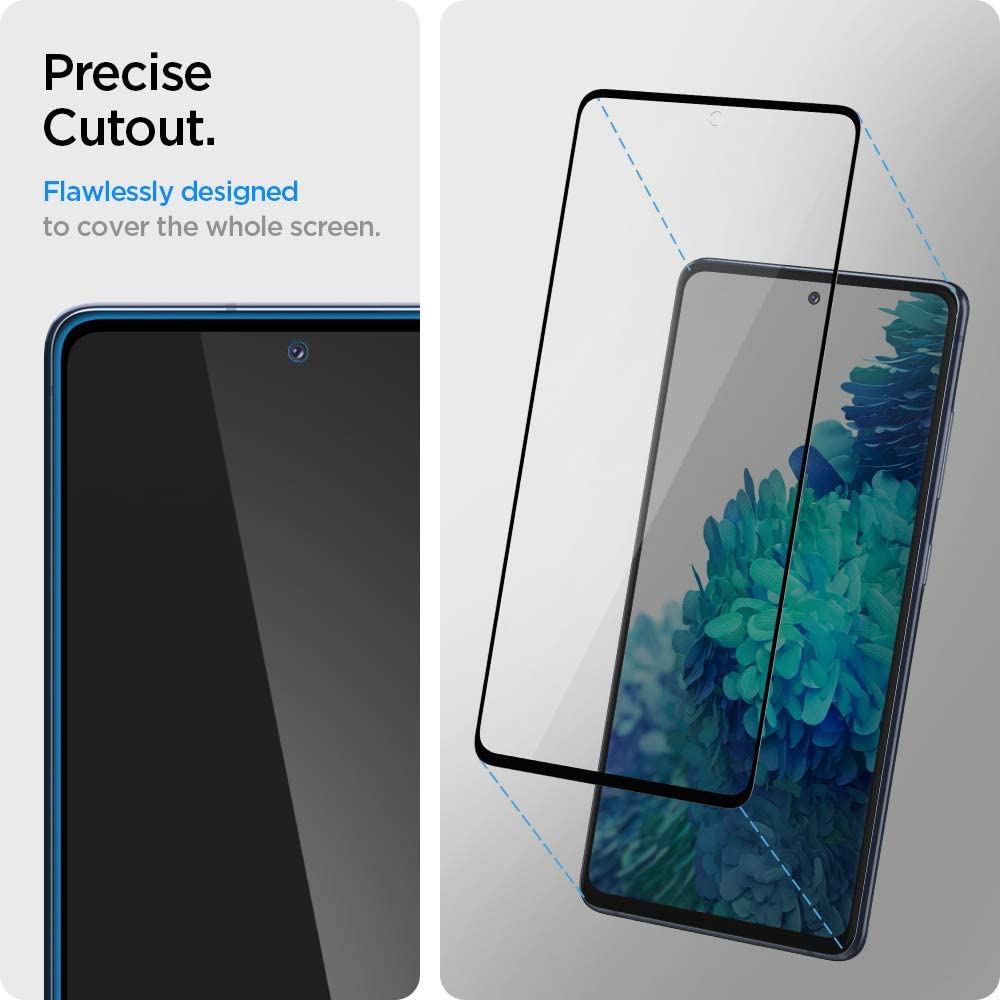 Spigen - Glas.TR Slim - Samsung Galaxy S20 FE 4G / S20 FE 5G - crni